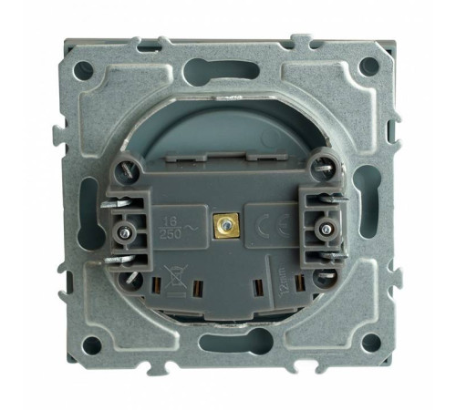 Розетка без заземления, без рамки Stekker Эмили 49954