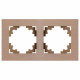 Рамка на 2 поста Stekker Катрин 50014