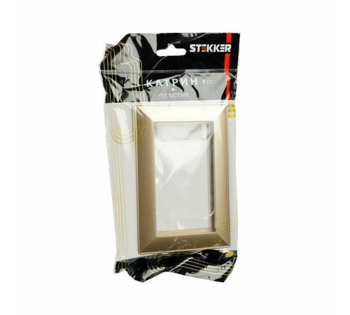 Рамка для двойной розетки Stekker Катрин 50044