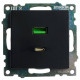 Розетка 2хUSB type A и C без рамки Stekker Катрин 50055