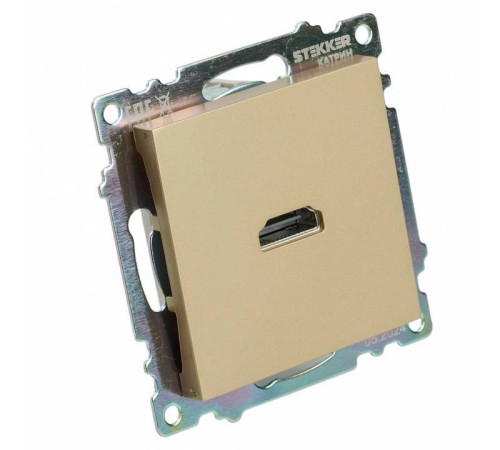 Розетка HDMI без рамки Stekker Катрин 50060