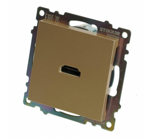 Розетка HDMI без рамки Stekker Катрин 50060