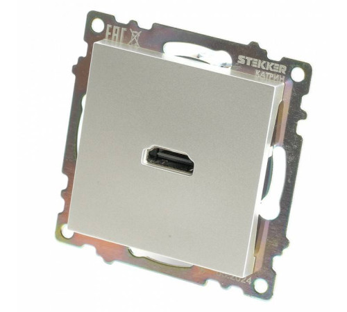 Розетка HDMI без рамки Stekker Катрин 50061