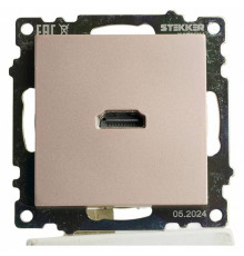 Розетка HDMI без рамки Stekker Катрин 50063
