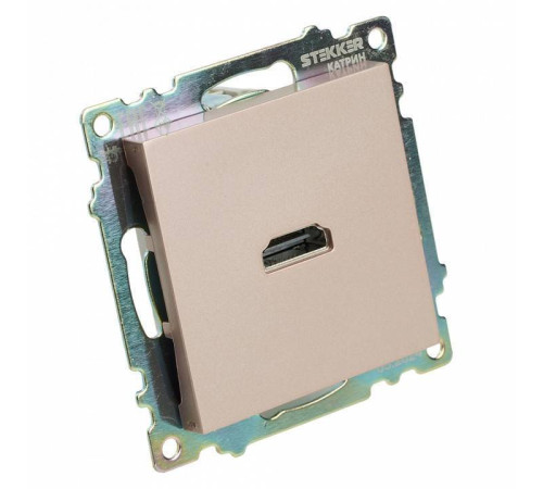 Розетка HDMI без рамки Stekker Катрин 50063