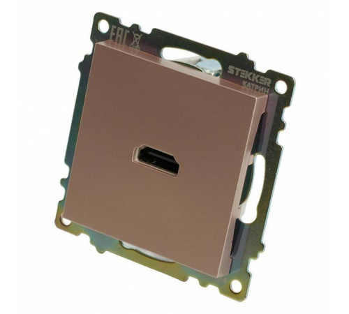 Розетка HDMI без рамки Stekker Катрин 50063