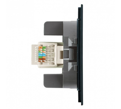 Розетка Ethernet RJ-45 без рамки Stekker Мия 50450