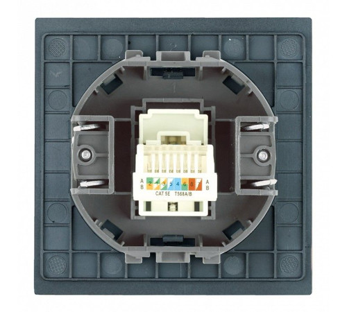 Розетка Ethernet RJ-45 без рамки Stekker Мия 50450