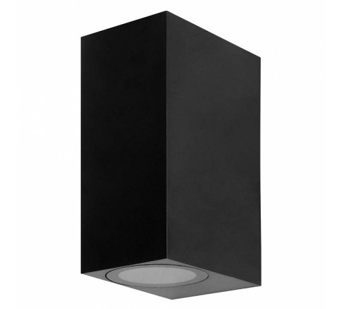 Светильник уличный настенный Feron DH051-P Бостон 2xGU10 IP54 черный 51546