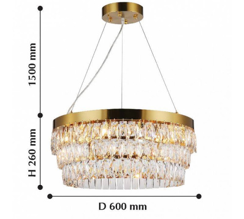 Подвесная люстра Favourite Magnitudo 2206-12P
