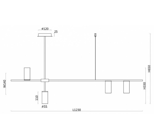 Подвесной светильник F-promo Shanku 3098-4P