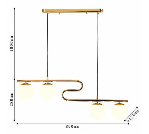 Подвесной светильник F-promo Collana 4037-4P