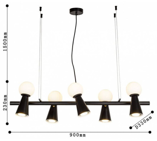 Подвесной светильник Favourite Gnomes 4095-5P