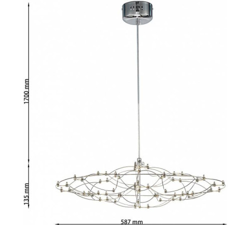 Подвесная люстра Favourite Thinner 4305-6P