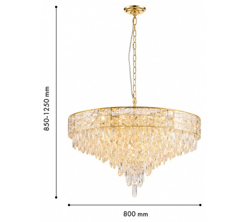 Подвесная люстра Favourite Elysium 4720-18P