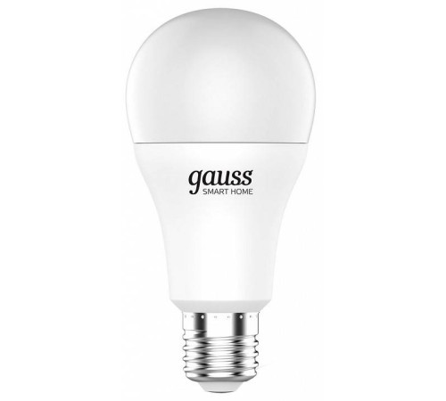 Лампа светодиодная умная Gauss Smart Home Wi-Fi E27 10 Вт 2700-6500K 1080112
