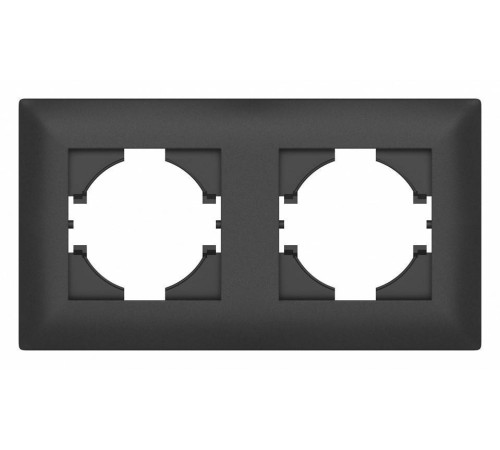 Рамка на 2 поста Gusi Electric BRAVO С1020-010