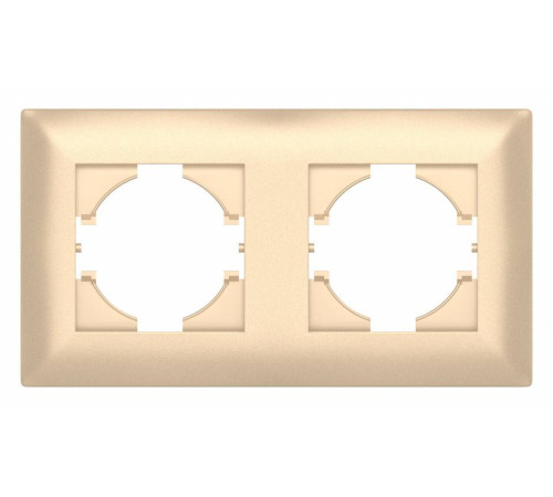 Рамка на 2 поста Gusi Electric BRAVO С1020-027