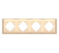 Рамка на 4 поста Gusi Electric BRAVO С1040-027