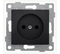 Розетка без заземления и со шторкой, без рамки Gusi Electric BRAVO С10Р2-010