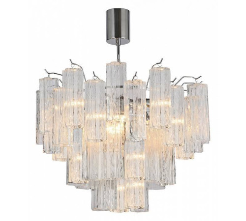 Люстра на штанге ILLUMICO IL0179-8C-39 CR CL