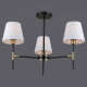 Люстра на штанге ILLUMICO CASTOR IL0185-3CSQ-24 BK AB CASTOR