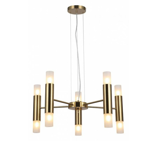 Подвесная люстра ILLUMICO BRASS IL0314-10P-79 BRASS