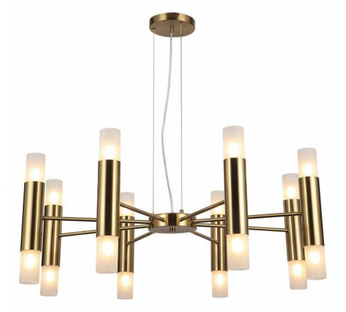 Подвесная люстра ILLUMICO BRASS IL0314-16P-79 BRASS