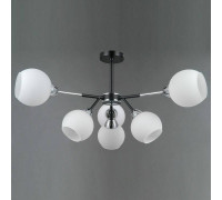 Люстра на штанге ILLUMICO LIBRA IL0715-6CSQ-24 BK CR LIBRA