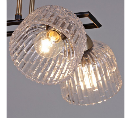 Люстра на штанге ILLUMICO IL0794-6SQ-25BKAB ELITE