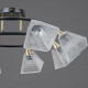 Люстра на штанге ILLUMICO IL0850 IL0850-8CSQ-25BKAB ELITE