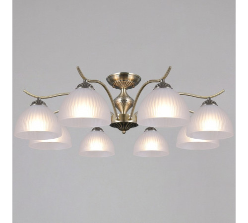 Люстра на штанге ILLUMICO IL0896-8CSQ-26 AB ELITE
