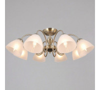 Люстра на штанге ILLUMICO  IL0897-8CSQ-26 AB ELITE