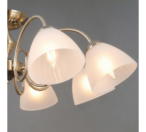 Люстра на штанге ILLUMICO IL0897-8CSQ-26 AB ELITE