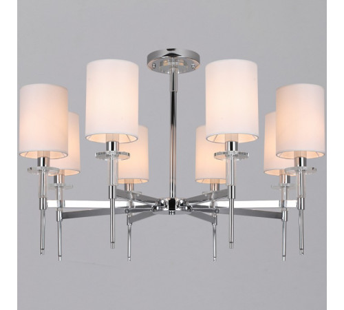 Люстра на штанге ILLUMICO IL1382-8CPA-29 CR Romei