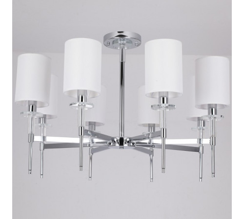 Люстра на штанге ILLUMICO IL1382-8CPA-29 CR Romei