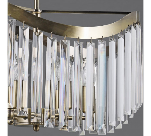 Подвесная люстра ILLUMICO IL3475 IL3475-6PSQ-25AB ELITE