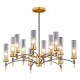 Люстра на штанге ILLUMICO BRASS TUBO IL5177-6+6PLS-29 BRASS TUBO