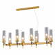 Подвесная люстра ILLUMICO BRASS TUBO IL5177-8LLS-29 BRASS TUBO