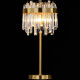 Настольная лампа декоративная ILLUMICO IL5189 IL5189-3TLS-29 BRASS MIRAGE