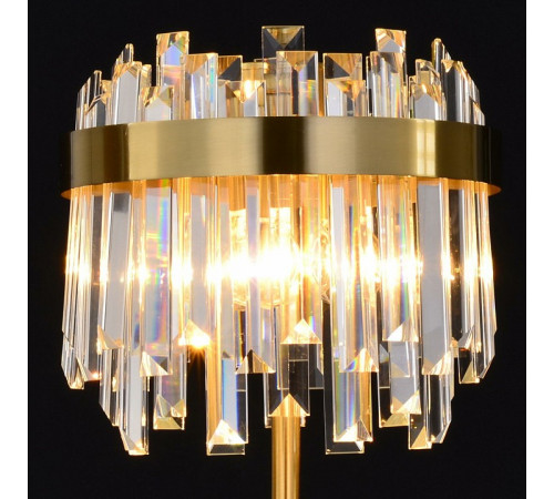 Настольная лампа декоративная ILLUMICO IL5189 IL5189-3TLS-29 BRASS MIRAGE