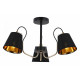Люстра на штанге ILLUMICO IL6120-3COU-79 BK GD