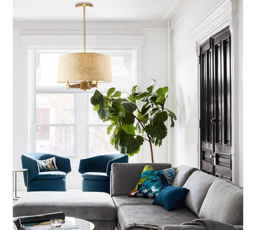 Люстра на штанге Imperiumloft Stavra-Triple01