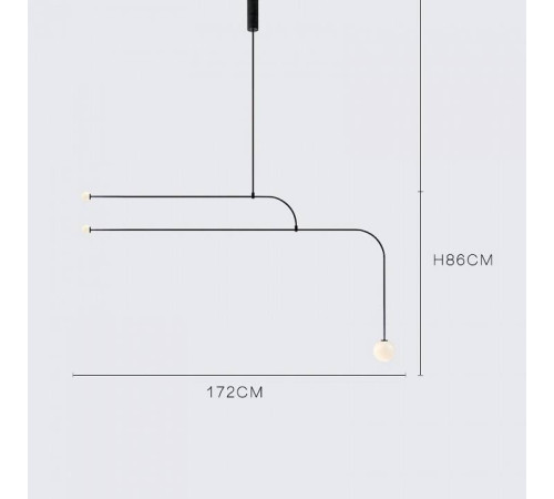 Подвесной светильник Imperiumloft Lines LINES-05
