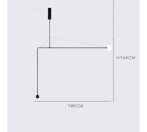 Подвесной светильник Imperiumloft Lines LINES-11