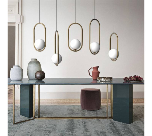 Подвесной светильник Imperiumloft Matthew Mccormick Hoop Бронза Mila Pendant 181904-22