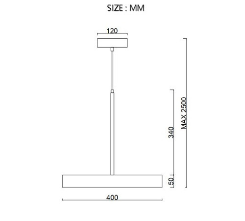 Подвесной светильник Imperiumloft TURNA Gray TURNA-ONE01