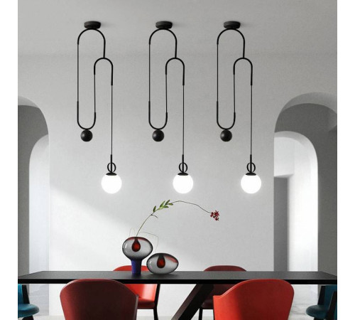 Подвесной светильник Imperiumloft NEWTON newton-black01