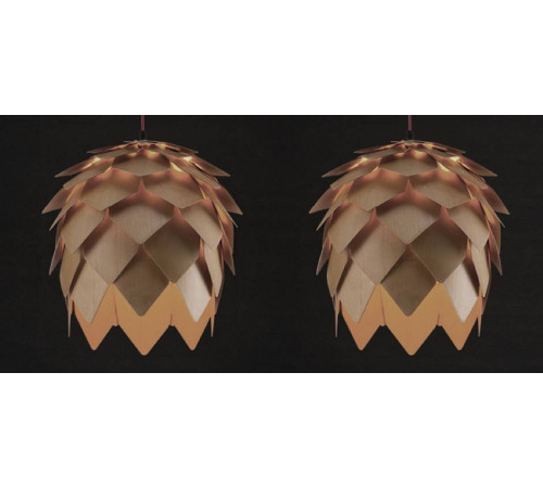Подвесной светильник Imperiumloft Crimea Pine Cone Natural Wood 40.510