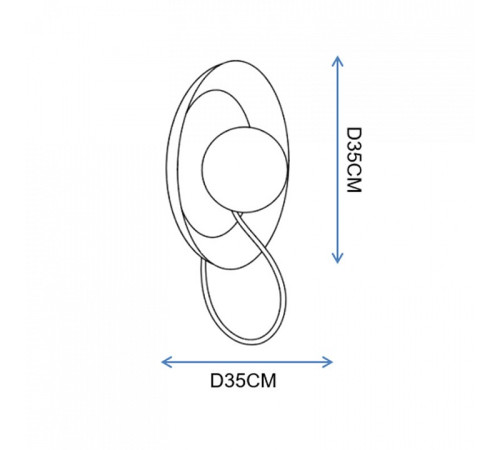 Бра Imperiumloft MARGOTT White margott-wall01